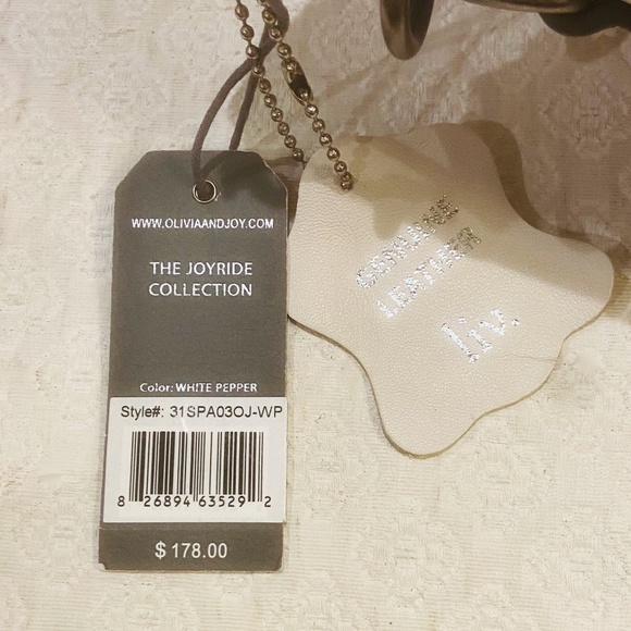 D1-OLIVIA + JOY 'Joyride Collection' Leather Shoulder Purse - Picture 7 of 16